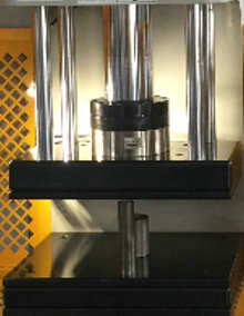 Graphite powder seal forming mold